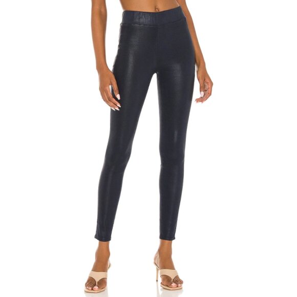 L´AGENCE ´Rochelle´ Coated High-Rise Pull-On...